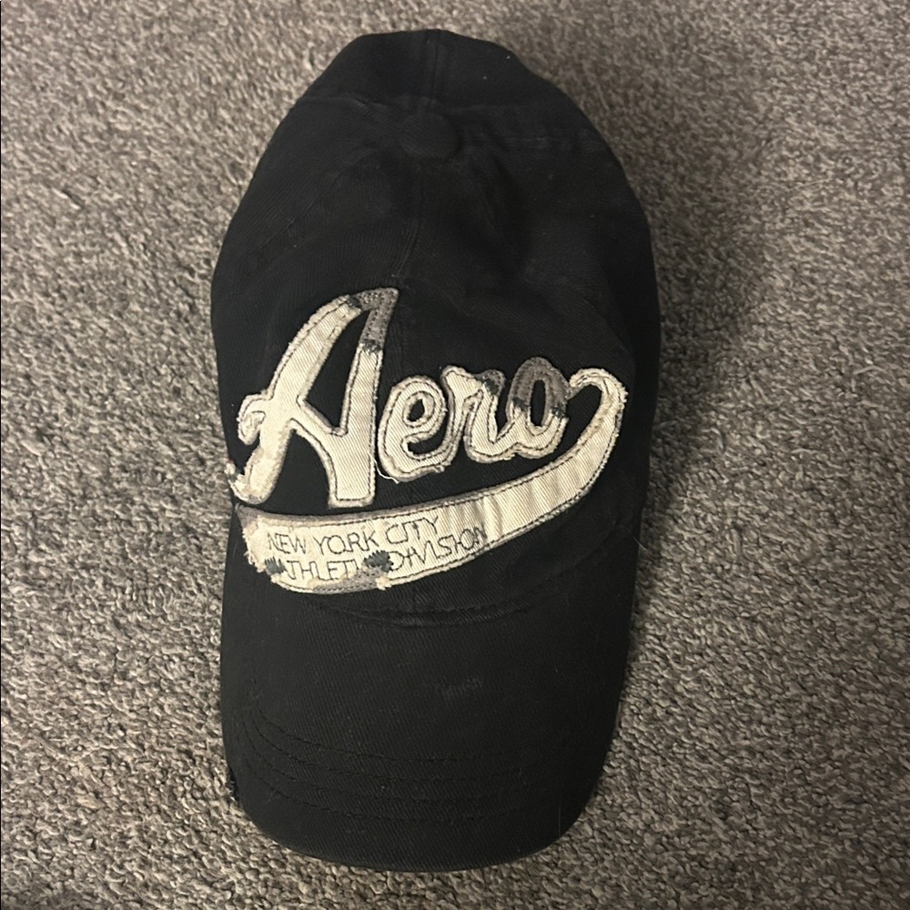 Black Aero Baseball Cap - Men's Accessory